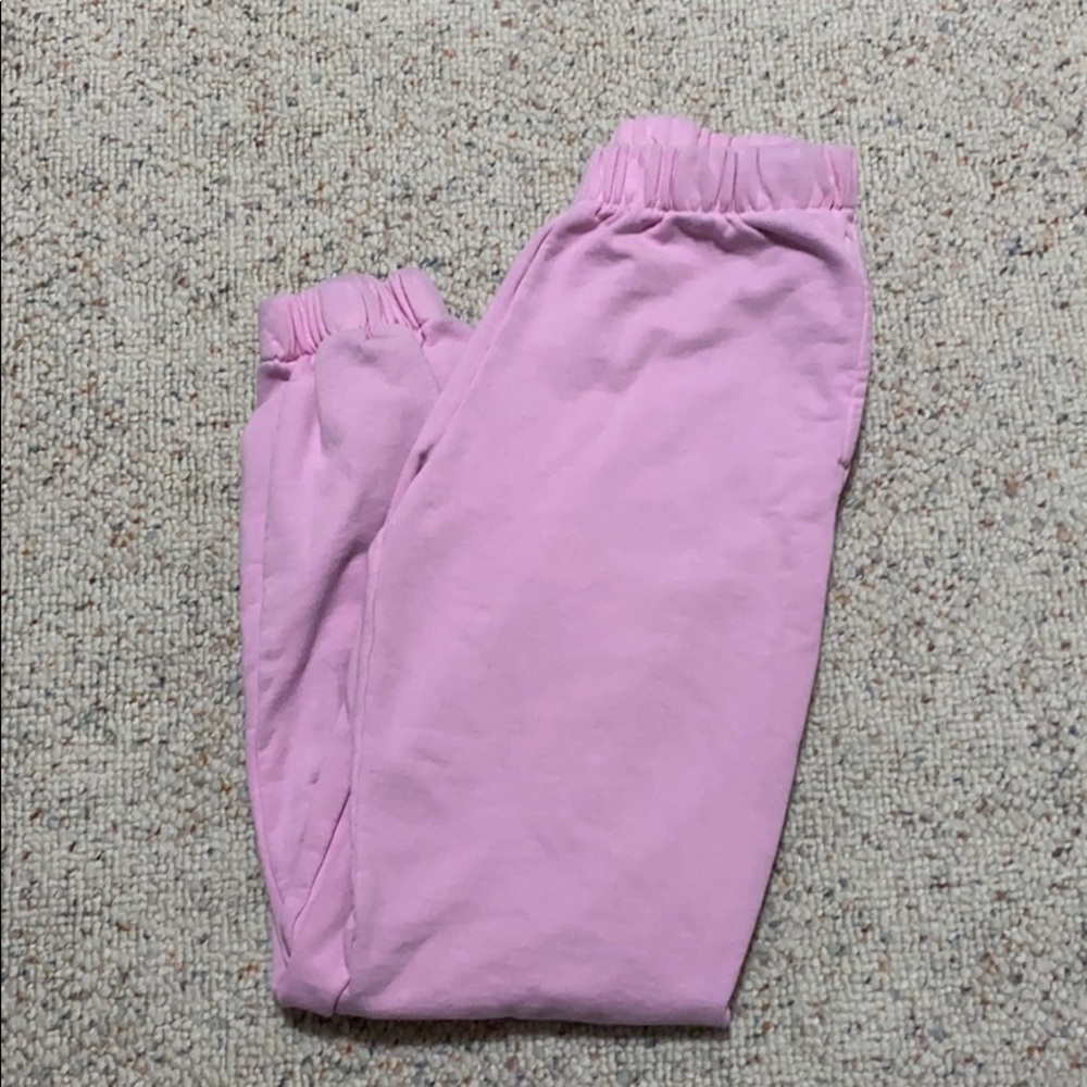 Brandy Melville bubblegum pink rosa sweatpants